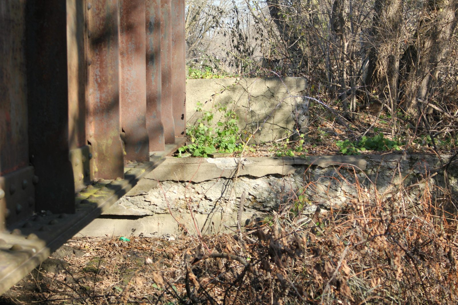 East abutment